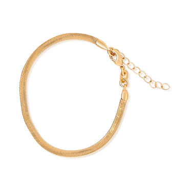 Gold Snake Chain Bracelet